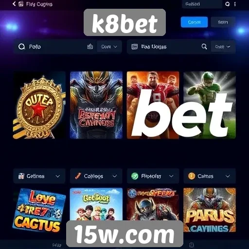 Exploração das opções de jogos no k8bet