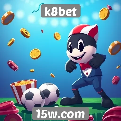 Variedade de jogos disponíveis na plataforma k8bet